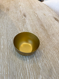 Small Gold Decorative Bowl