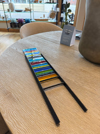 Multi-Color Fused Glass Panel Art