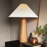 Nora Pleated Table Lamp