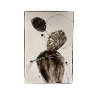 Gold Stone Abstract I