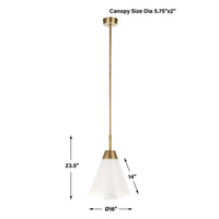 Tiered Ombre Pendant