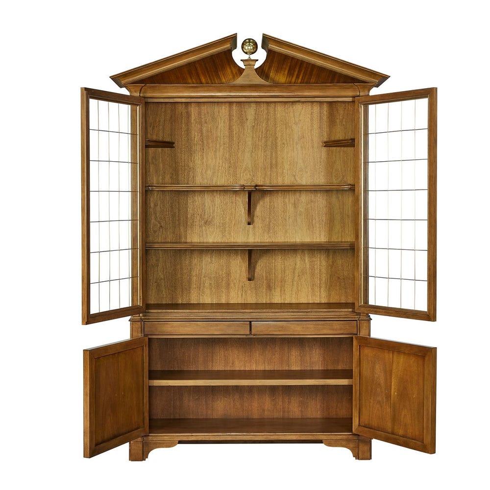 Pediment Cabinet