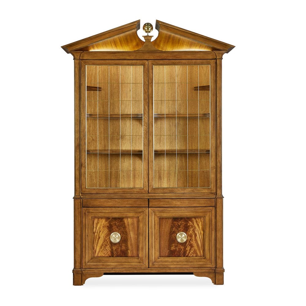 Pediment Cabinet