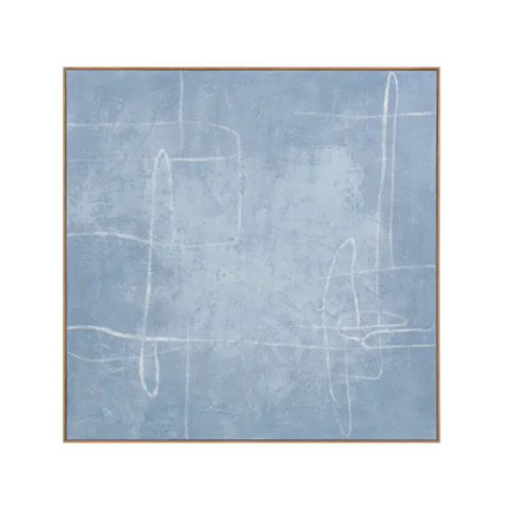 Notion Framed Painting Blue