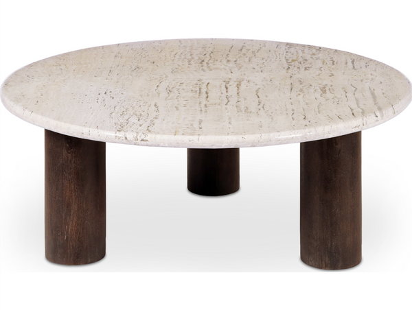 Landon Coffee Table Beige Travertine