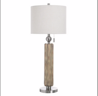 Chadron Silver Table Lamp