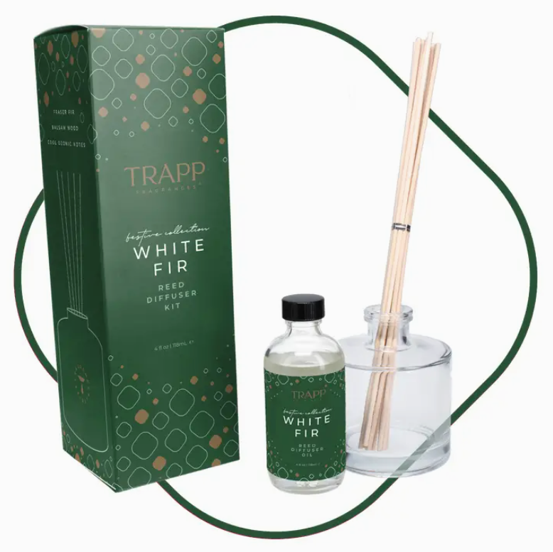 Seasonal White Fir 4 oz. Reed Diffuser Kit