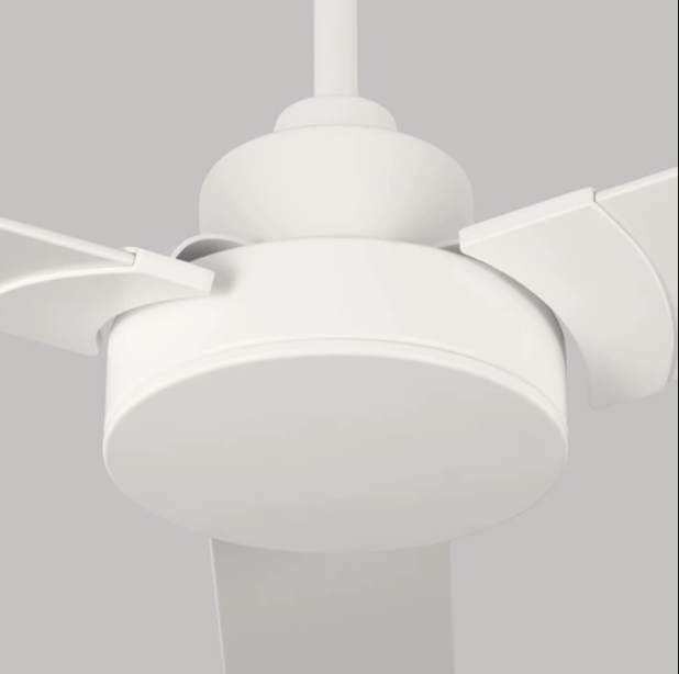 Jovie 52 inch Matte White Indoor/Outdoor Ceiling Fan