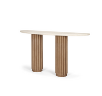 Marbrello Botticino Console Table