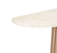 Marbrello Botticino Console Table