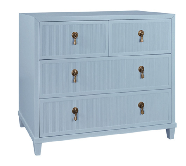 Pale Oceanic Blue Dresser