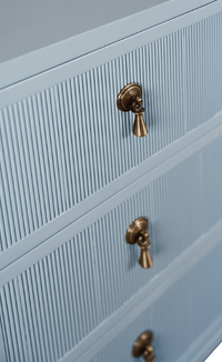 Pale Oceanic Blue Dresser