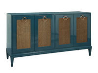 Midnight Blue Mesh Sideboard
