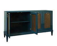 Midnight Blue Mesh Sideboard