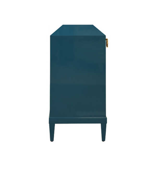 Midnight Blue Mesh Sideboard