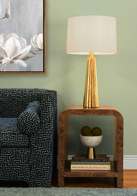 Deep Umber Arched Side Table