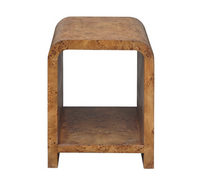 Deep Umber Arched Side Table