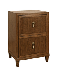 Deep Umber Antique Side Table