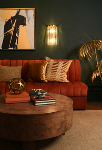 Deep Umber Wood Coffee Table