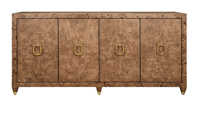 Deep Umber Grain Buffet