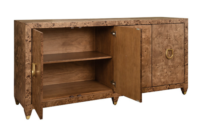 Deep Umber Grain Buffet