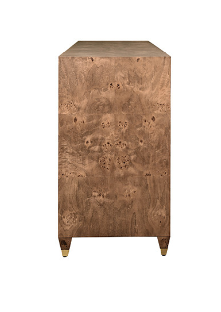 Deep Umber Grain Buffet