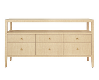 Bali Breeze Glass Console Table