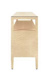 Bali Breeze Glass Console Table