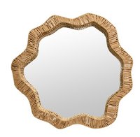 Daniel Organic Rattan Mirror