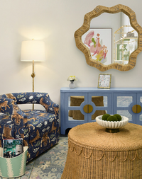 Daniel Organic Rattan Mirror