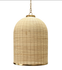 Ryan Rattan Bell Pendant