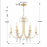 Rollins 28'' Chandelier