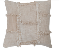 Cotton & Wool Patchwork Pillows