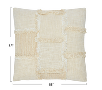 Cotton & Wool Patchwork Pillows