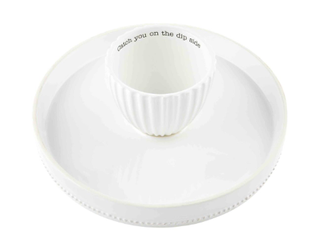 Reversible Pedestal Chip & Dip Set