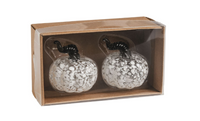 White Pumpkin Salt & Pepper Shaker