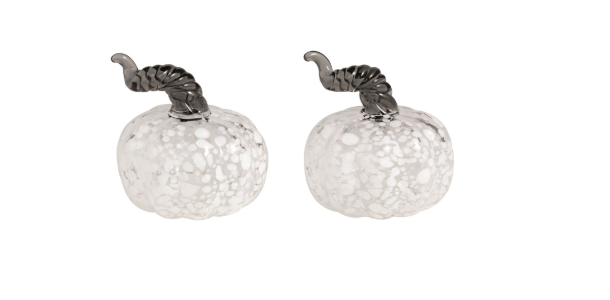 White Pumpkin Salt & Pepper Shaker