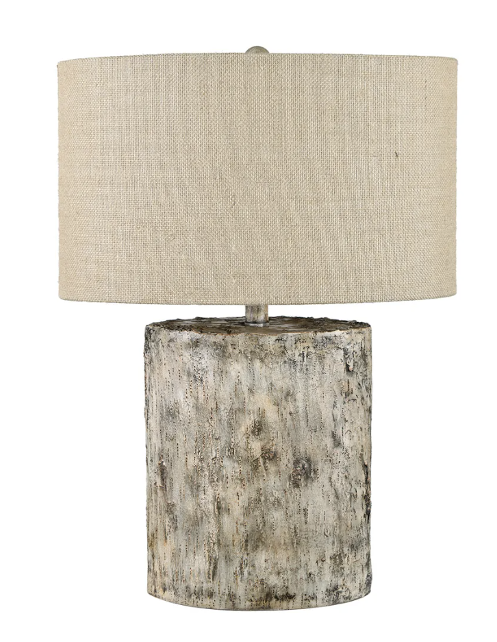 Birch Bark Table Lamp
