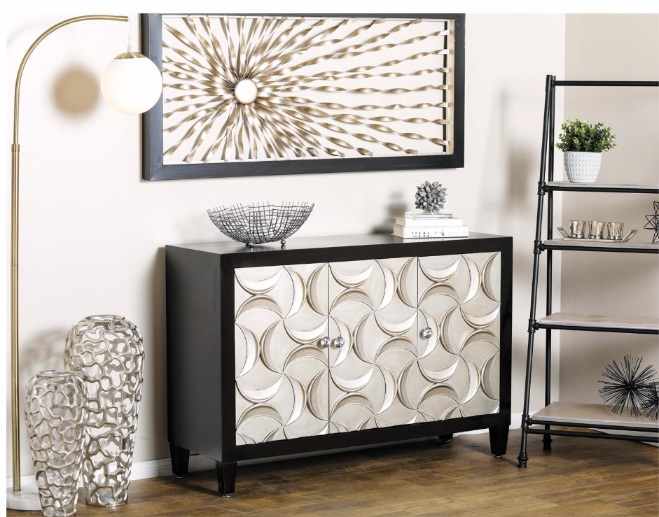Silver Waves Cabinet