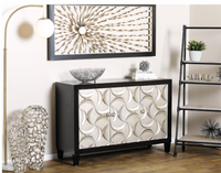 Silver Waves Cabinet