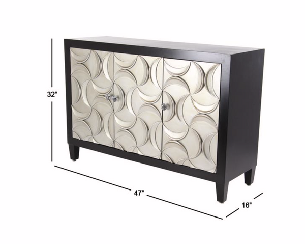 Silver Waves Cabinet