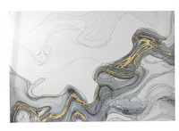 Golden Waves CANVAS ART 86"W, 58"H