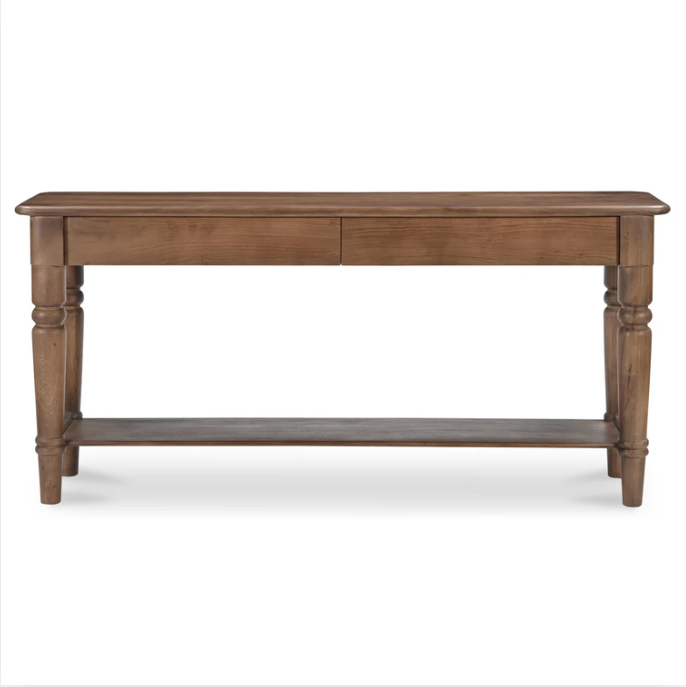 Russet Console Table Brown