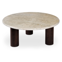 Landon Coffee Table Beige Travertine