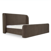 Sophia King Storage Bed Brown