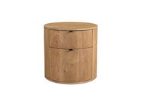 Theo Two Drawer Nightstand