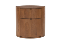 Theo Two Drawer Nightstand