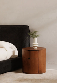 Theo Two Drawer Nightstand