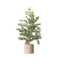 Frosted Pine in Wooden Base