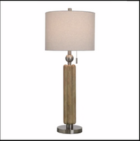 Chadron Silver Table Lamp